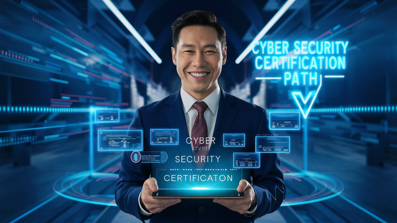 How to get into cyber security career, cyber security certification path, cyber security certification path for beginners
